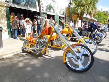 Poker Run 2012 photo - Duval Street, Key West